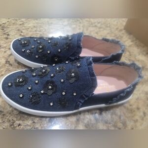 🔥 Kate Spade New York Louise Indigo Slip On Sneaker Shoes Women's  Size US 9